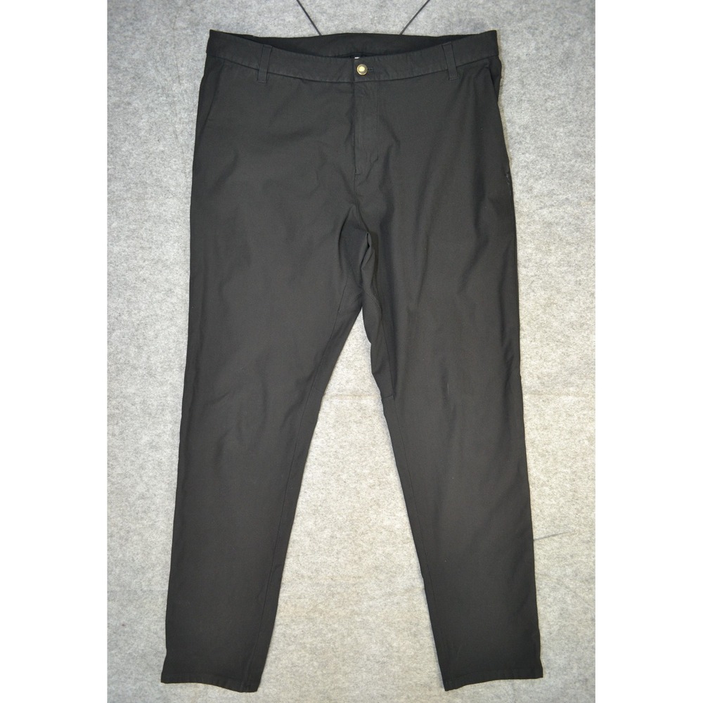 Lululemon Commission Pants Mens 38 Chino Slim Golf Cropped Stretch Performance‎